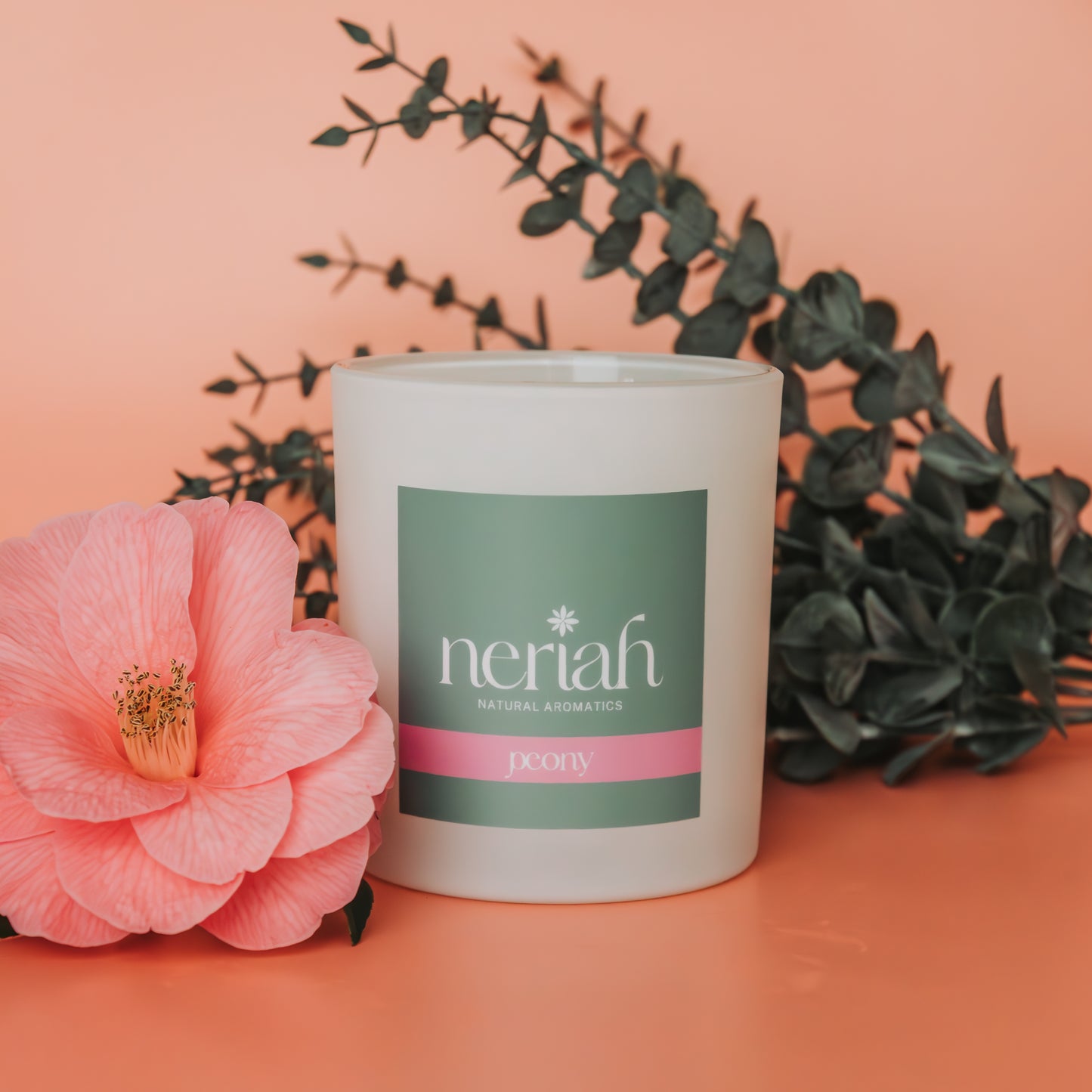 Peony | Large Candle